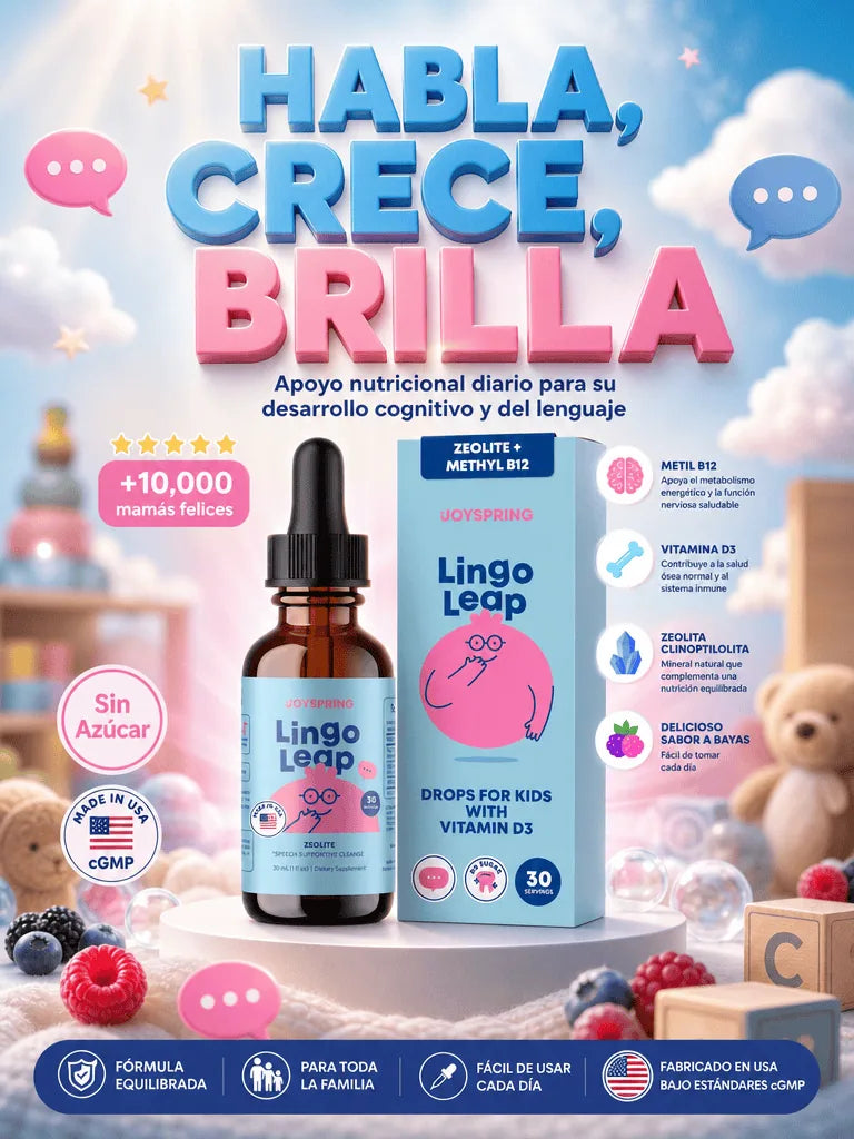 🧠💧LingoLeap™ Potencia el lenguaje y la concentración de tus niños